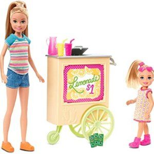 Barbie Team Stacie Lemonade Stand Playset Brand new in Sealed Original Box